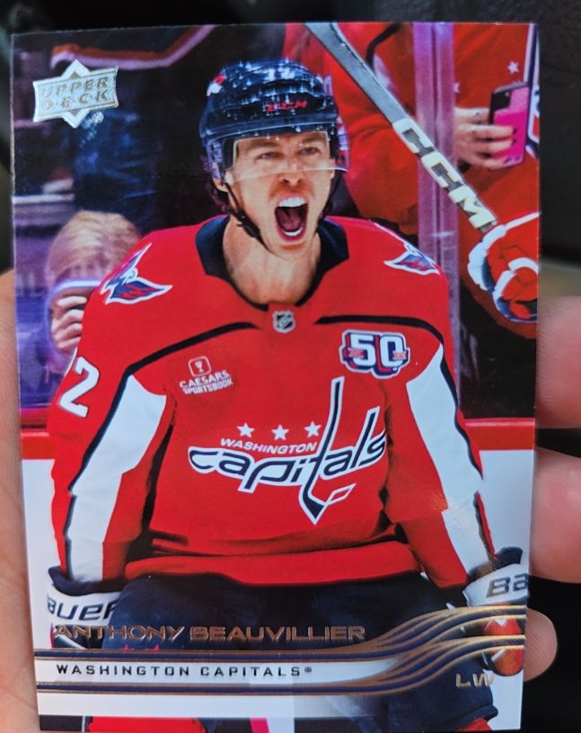 2025-26 Upper Deck #437 Anthony Beauvillier — front