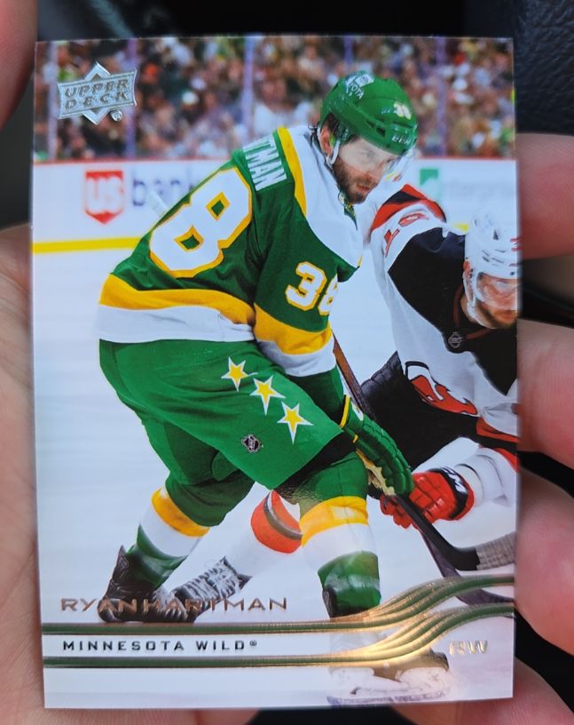 2025-26 Upper Deck #333 Ryan Hartman Minnesota Wild — front