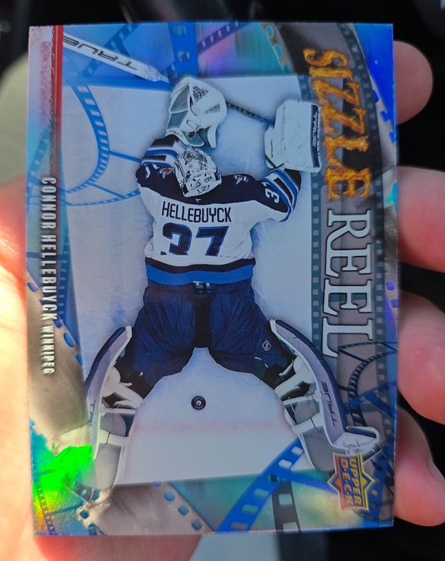 2025-26 Upper Deck Series 2 #SR-56 Connor Hellebuyck — front