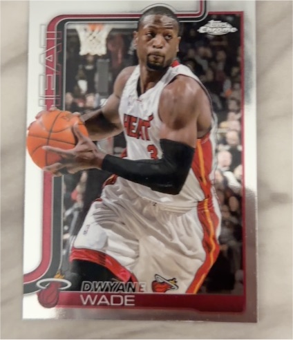 2025-26 Topps Chrome #241 Dwyane Wade — front