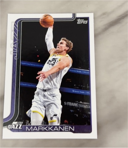 2025-26 Topps Basketball #129 Lauri Markkanen — front