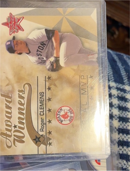 2002 Leaf Rookies & Stars Award Winners #264 Roger Clemens — front
