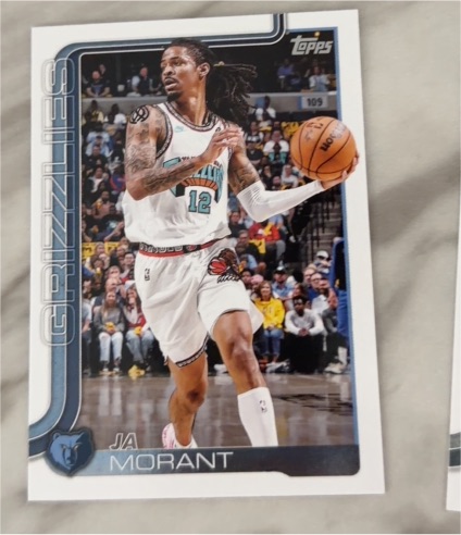 2025-26 Topps #182 Ja Morant — front