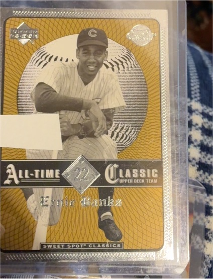 2002 Upper Deck Sweet Spot Classics #22 Ernie Banks — front