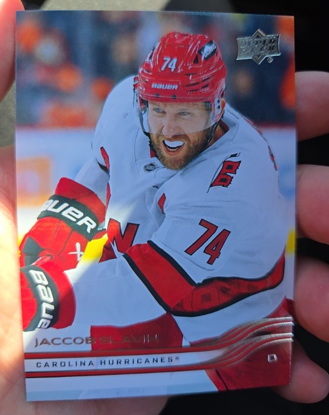 2025-26 Upper Deck Series 2 #278 Jaccob Slavin — front