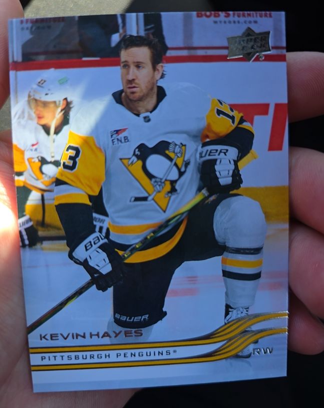 2025-26 Upper Deck Series 2 #384 Kevin Hayes — front