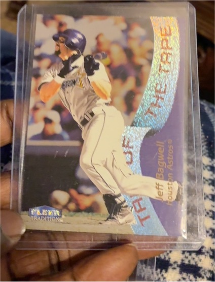 1998 Fleer Tradition #321 Jeff Bagwell Tale Of The Tape — front