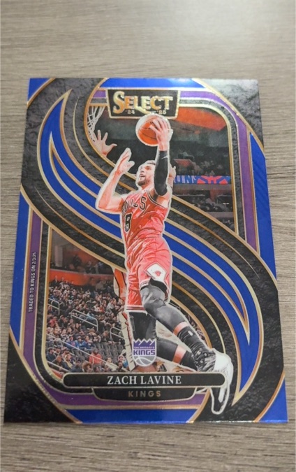 2024-25 Panini Select Premier Level #115 Zach LaVine — front