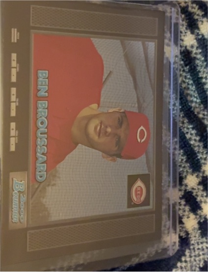 2000 Bowman #266 Ben Broussard — front
