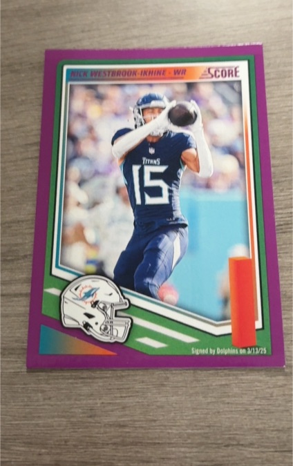 2025 Panini Score #29 Nick Westbrook-Ikhine — front