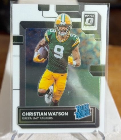 2022 Panini Donruss Optic #219 Christian Watson — front