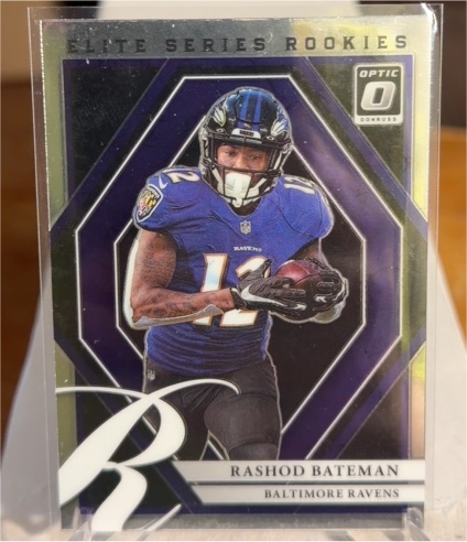 2021 Panini Donruss Optic Elite Series Rookies #ESR-9 Rashod Bateman — front