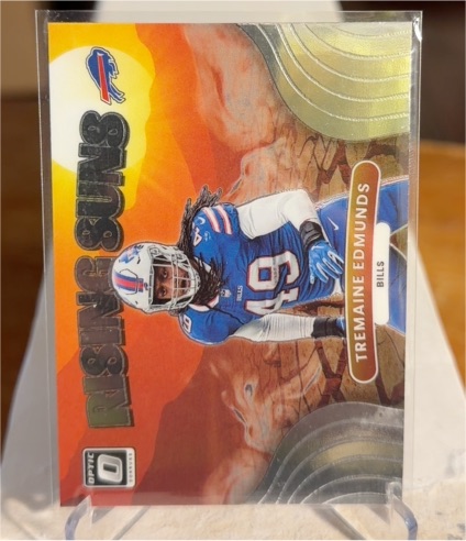 2022 Donruss Optic #RS-5 Tremaine Edmunds Rising Suns — front