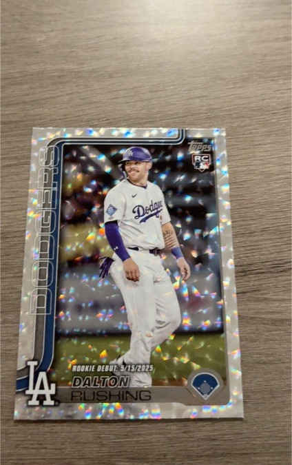 2025 Topps Update #US256 Dalton Rushing — front