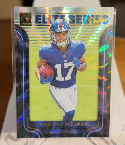2022 Donruss Elite Series Rookies #ESR-18 Wan'Dale Robinson — front