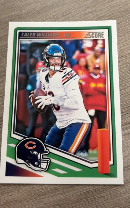 2025 Panini Score #107 Caleb Williams — front