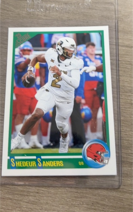 2025 Panini Score #2 Shedeur Sanders — front