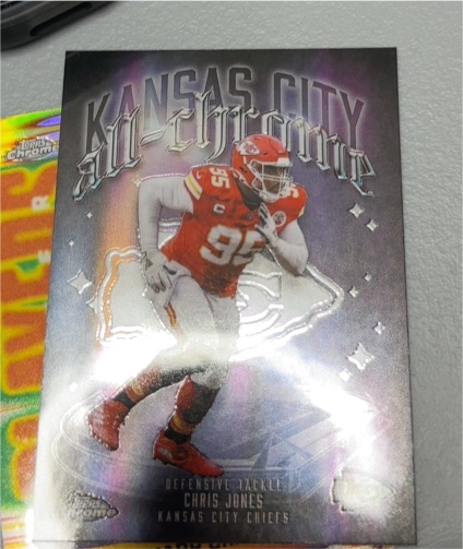 2025 Topps Chrome All-Chrome #ACT-17 Chris Jones — front