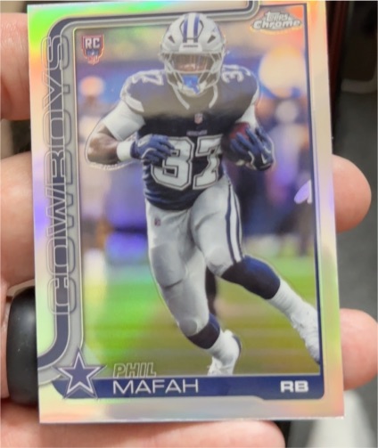 2025 Topps Chrome #310 Phil Mafah — front