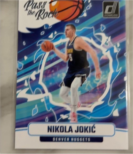 2024-25 Donruss Pass the Rock #8 Nikola Jokic — front