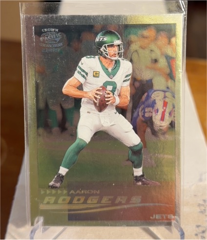2023 Panini Zenith Crown Pacific Collection 2000 Aaron Rodgers New York Jets #2 — front