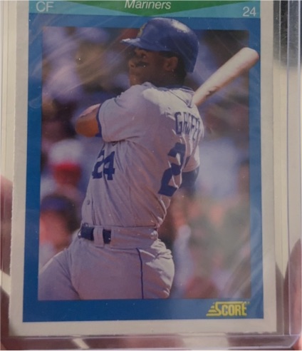 1990 Score Rising Stars #24 Ken Griffey Jr — front