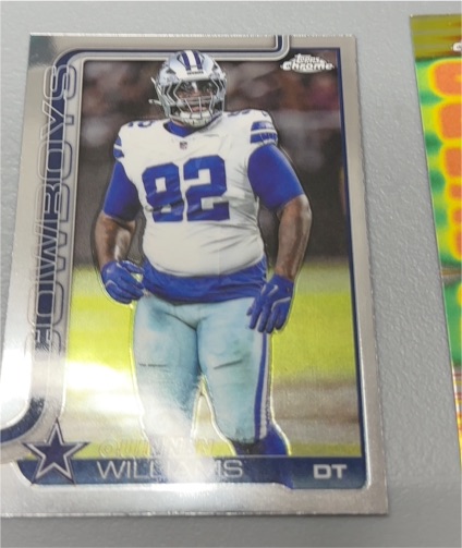 2025 Topps Chrome #72 Quinnen Williams — front
