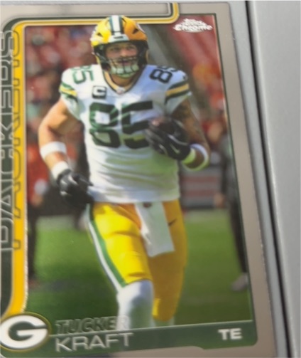 2025 Topps Chrome #108 Tucker Kraft — front