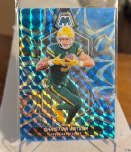 2024 Panini Mosaic #80 Christian Watson — front