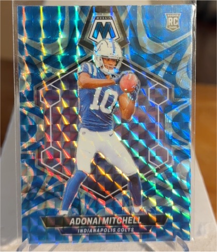 2024 Panini Mosaic #350 Adonai Mitchell — front