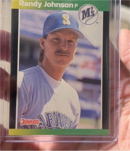 1989 Donruss Baseball's Best #80 Randy Johnson — front