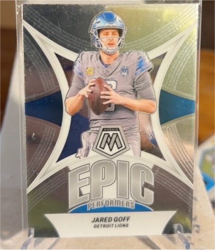 2024 Panini Mosaic Epic Performers #EP-JG Jared Goff — front