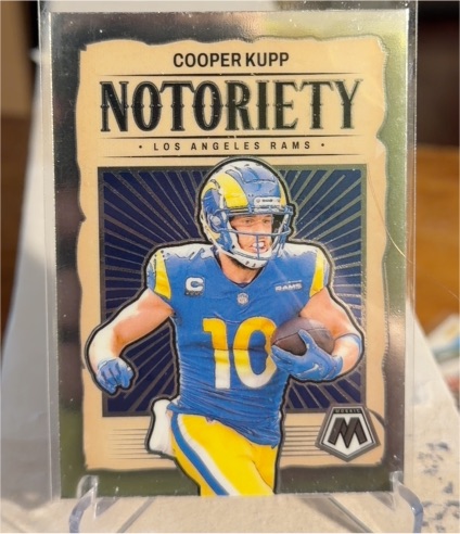 2024 Panini Mosaic Notoriety #13 Cooper Kupp — front