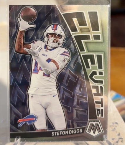 2023 Panini Mosaic Elevate #E-SD Stefon Diggs — front