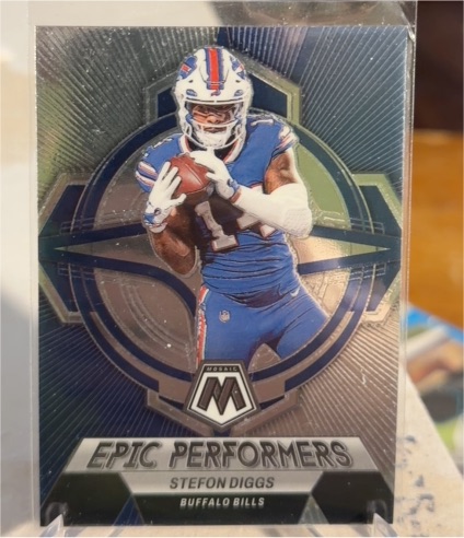 2023 Panini Mosaic #EP-SD Stefon Diggs Epic Performers Insert — front