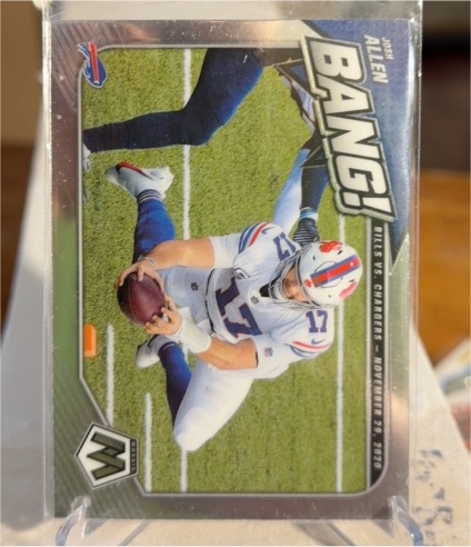 2021 Panini Mosaic Bang! #B-1 Josh Allen — front