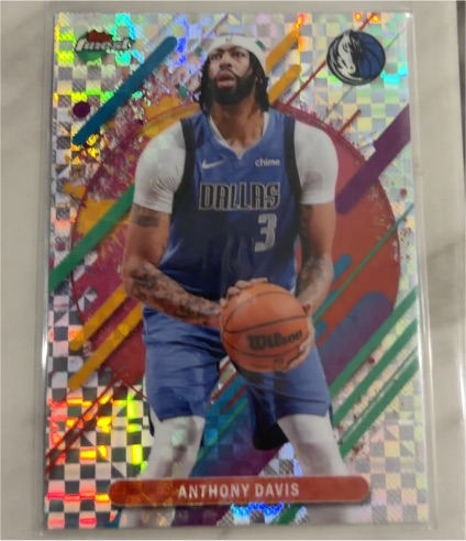 2025-26 Topps Finest #172 Anthony Davis — front
