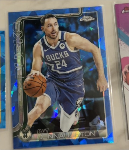 2025-26 Topps Chrome #190 Pat Connaughton — front