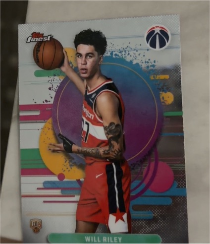 2025-26 Topps Finest #110 Will Riley — front