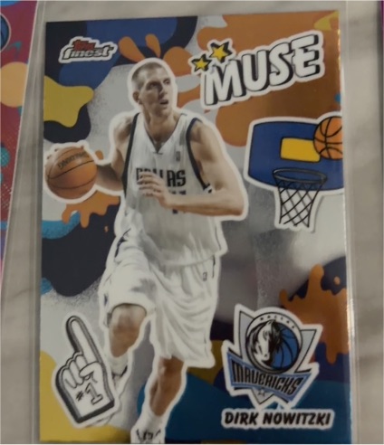 2025-26 Topps Finest #M-5 Dirk Nowitzki Muse — front