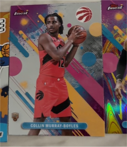 2025-26 Topps Finest #9 Collin Murray-Boyles Rookie — front