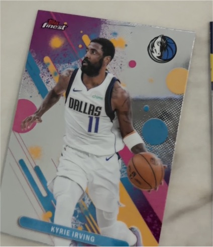 2025-26 Topps Finest #87 Kyrie Irving — front