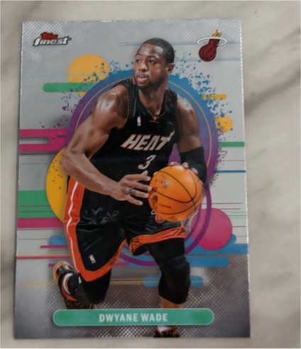 2025-26 Topps Finest #198 Dwyane Wade — front