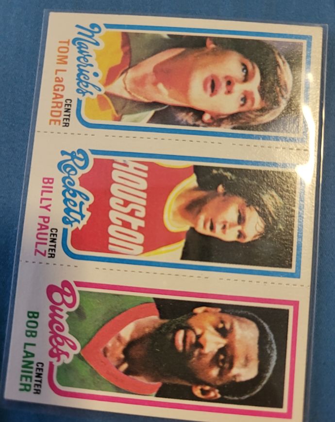 1980-81 Topps #150-109-69 Tom LaGarde / Billy Paultz / Bob Lanier — front