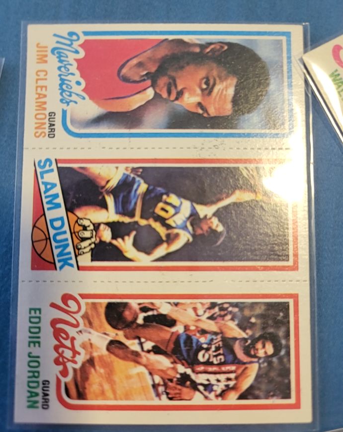 1980-81 Topps #63 / 157 / 261 Jim Cleamons / James Edwards / Eddie Jordan — front