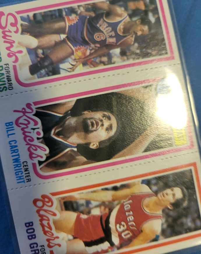 1980 Topps Basketball #9 Bill Cartwright — front