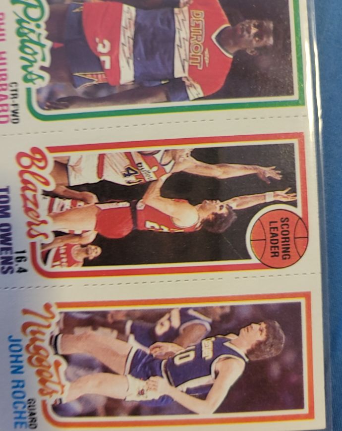 1980-81 Topps Basketball #195 Tom Owens — front
