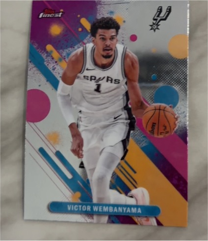2025-26 Topps Finest #98 Victor Wembanyama — front