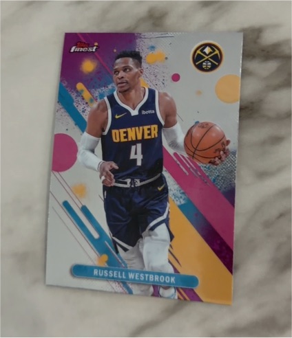 2025-26 Topps Finest #62 Russell Westbrook — front