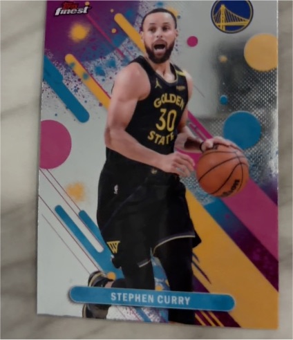 2025-26 Topps Finest #74 Stephen Curry — front